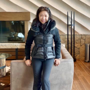 Travelife Magazine Publisher Christine Cunanan in Niseko