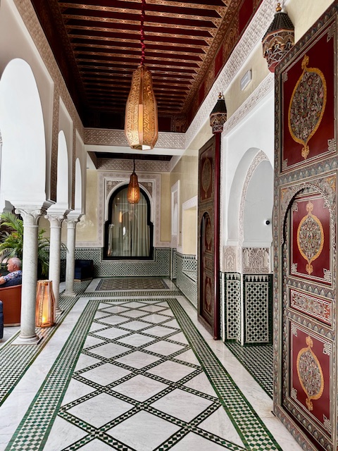 La Mamounia inside the Medina of Marrakech, is one of the world's most beautiful hotels