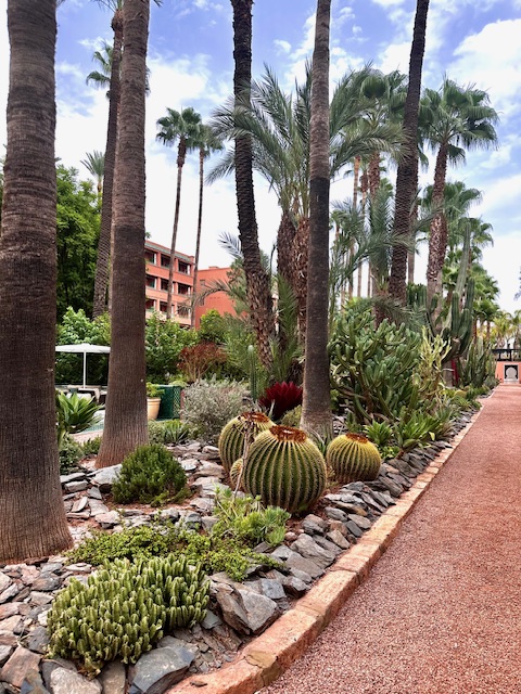 La Mamounia inside the Medina of Marrakech, is one of the world's most beautiful hotels