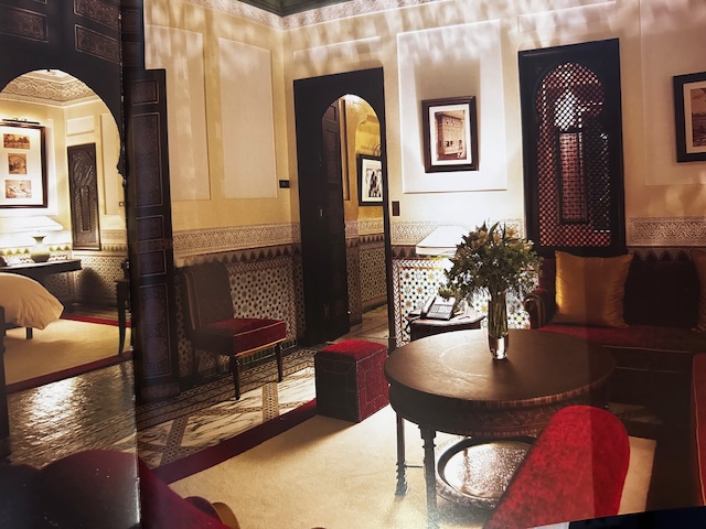 The executive suite at La Mamounia in Marrakech, one of the world's most beautiful hotels